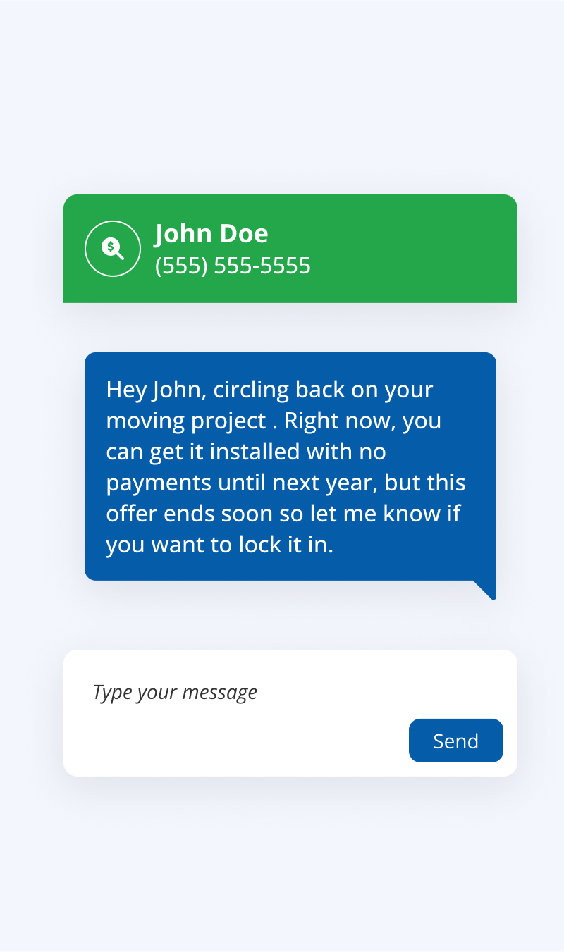 Lead Follow up