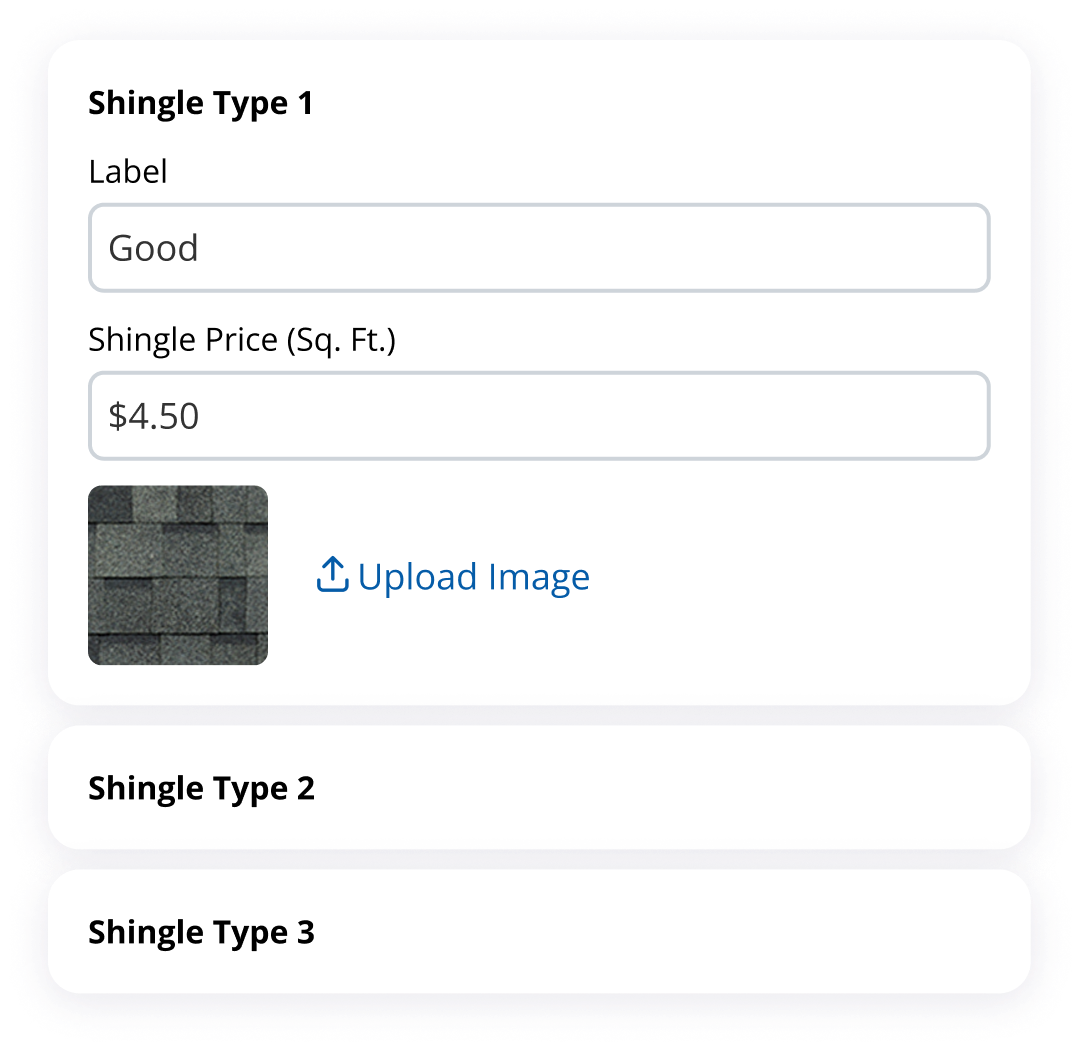 Upsell Shingles